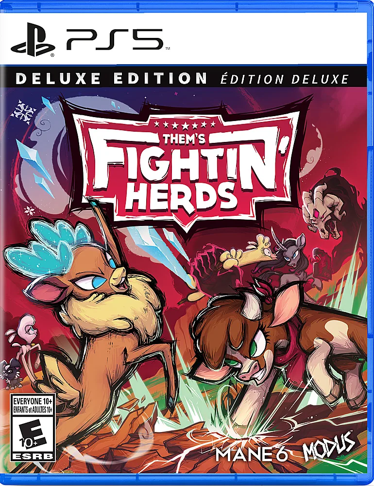 Maximum Games Maximum Games 821789 Them's Fightin' Herds Deluxe Edition PS5 video game — product photo