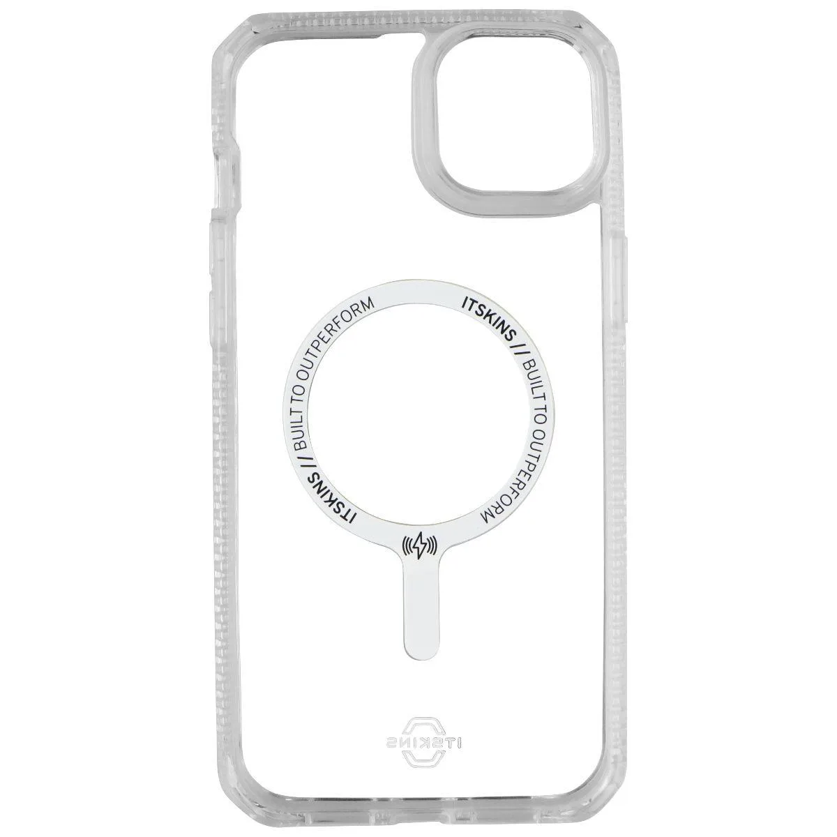 ITSKINS ITSKINS Hybrid_R Clear Case for iPhone 14 Plus Transparent — product photo