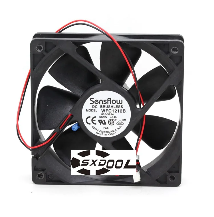 SXDOOL SXDOOL Delta Sensflow WFC1212B 12025 12cm case fan — product photo