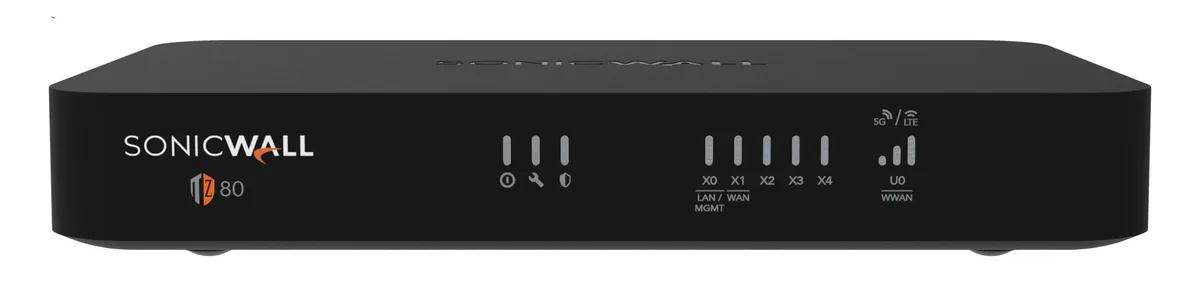 SonicWall SonicWall TZ80 03-SSC-8141 firewall appliance — product photo