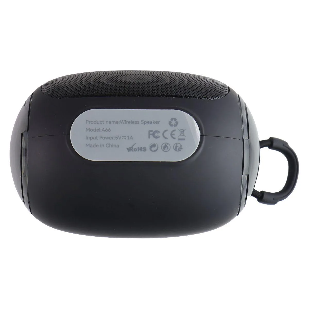 meguo meguo A66 Portable Bluetooth Speaker Cover - Light Black — product photo