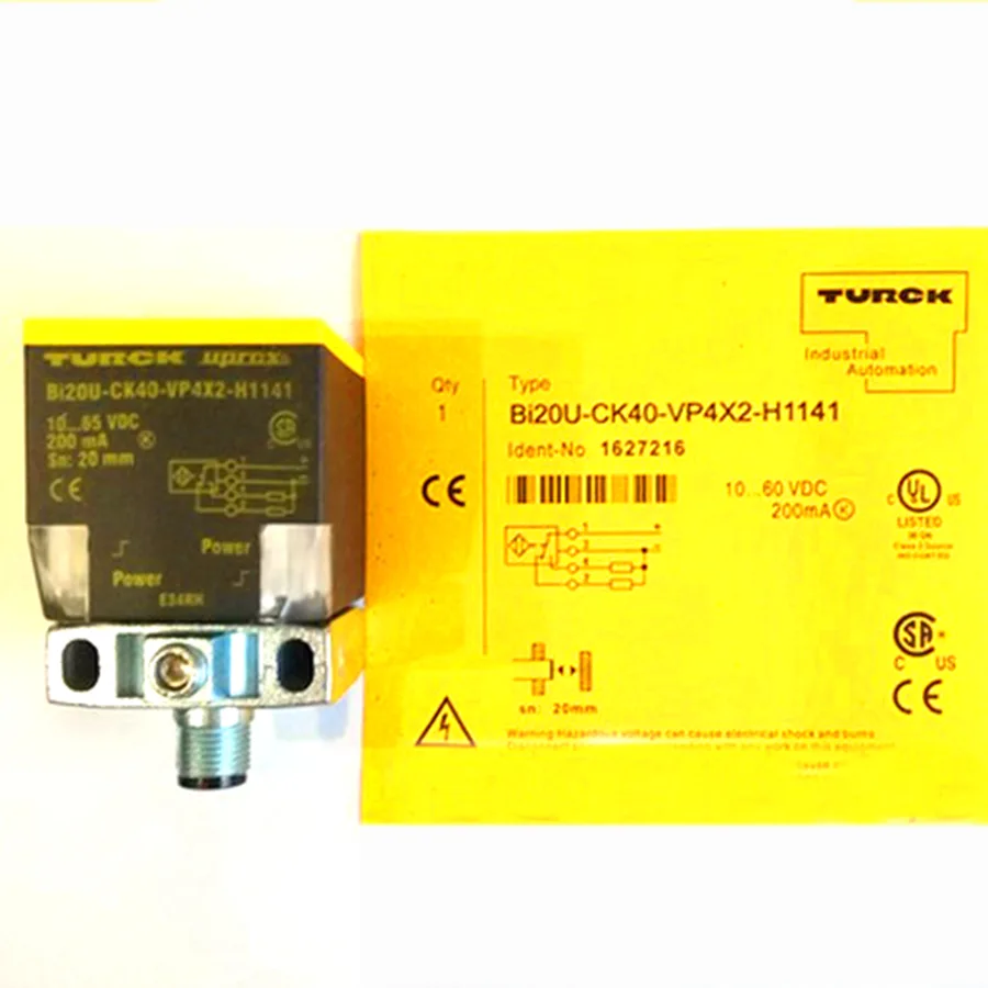 Turck Turck BI20U-CK40-VP4X2-H1141 inductive sensor PNP — product photo