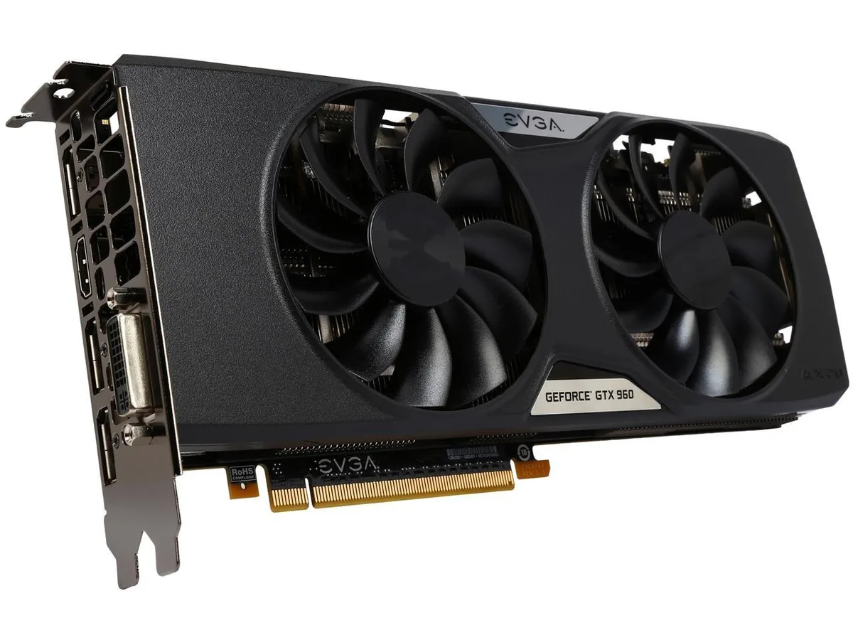 EVGA EVGA GeForce GTX 960 FTW ACX 2.0+ 2GB graphics card — product photo