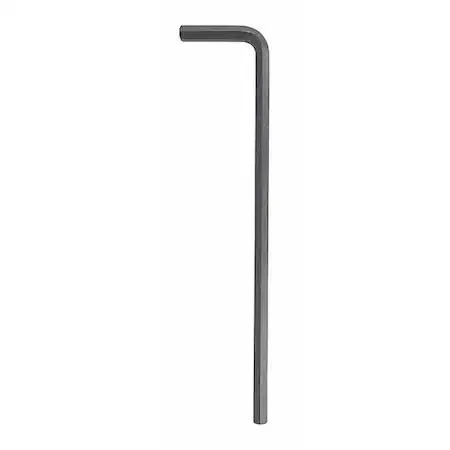 L-shaped steel hex key with black oxide finish