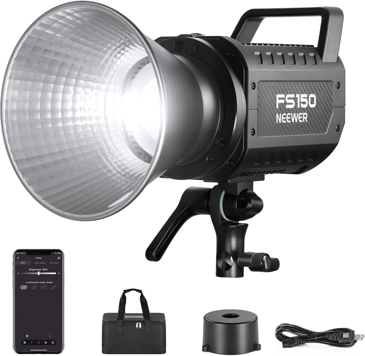 WUQ WUQ FS150 130W 5600K COB Lighting — product photo