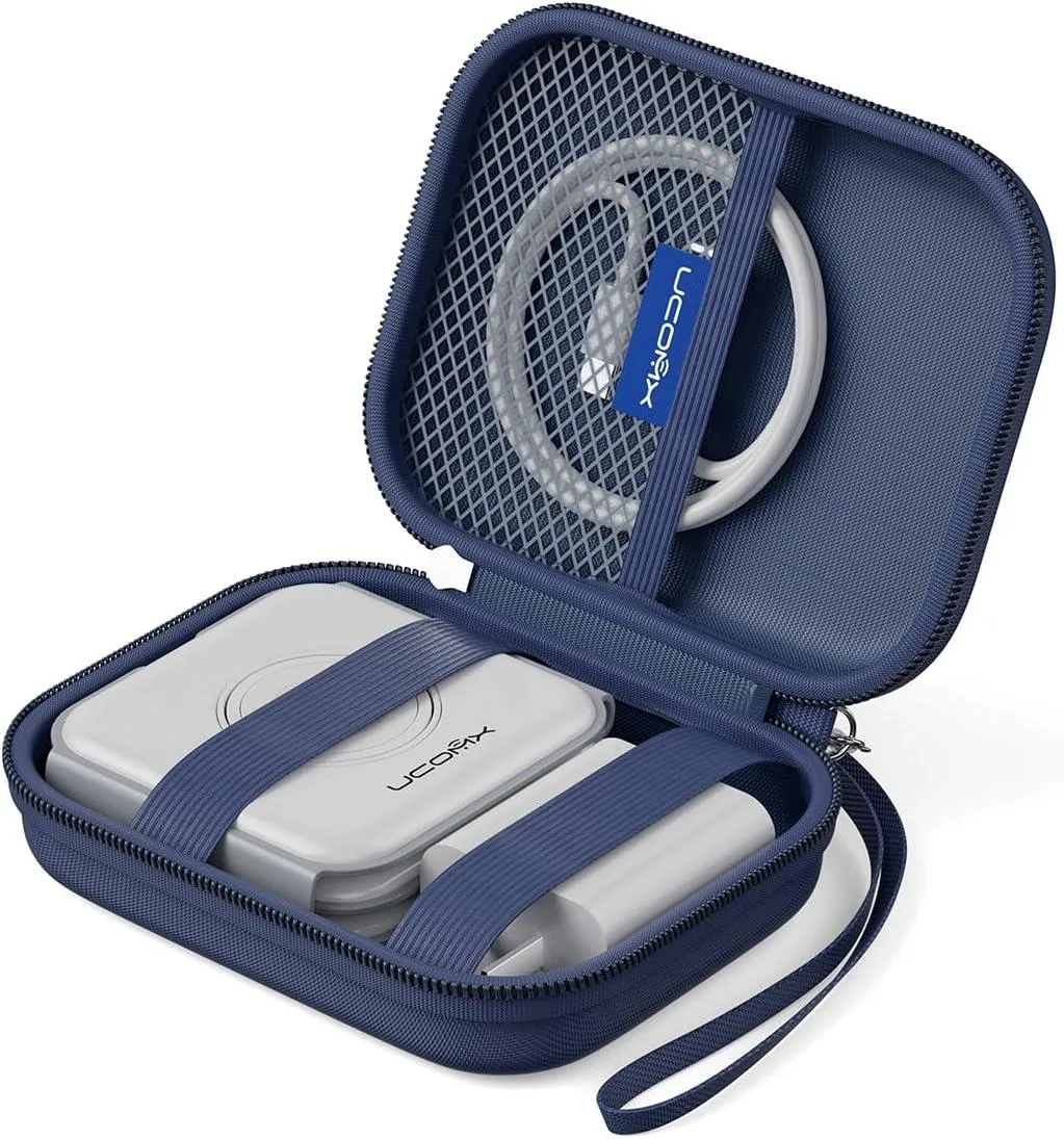 UCOMX UCOMX Hard EVA Travel Case Blue for 3 in 1 Wireless Charger — product photo