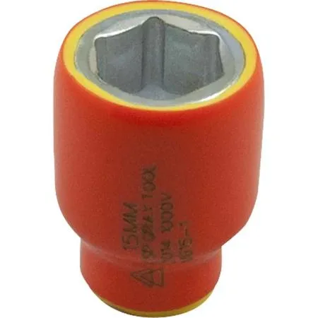 Gray Tools 4.5 mm insulated socket with orange and yellow layers