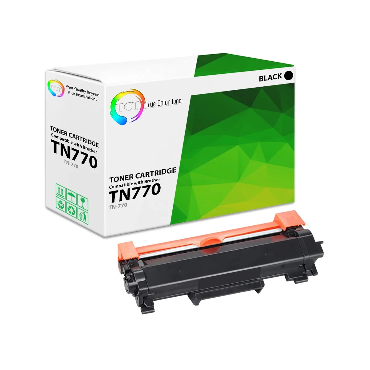 TCT TCT TN770 Super HY Black Toner Cartridge 4500 Pages — product photo