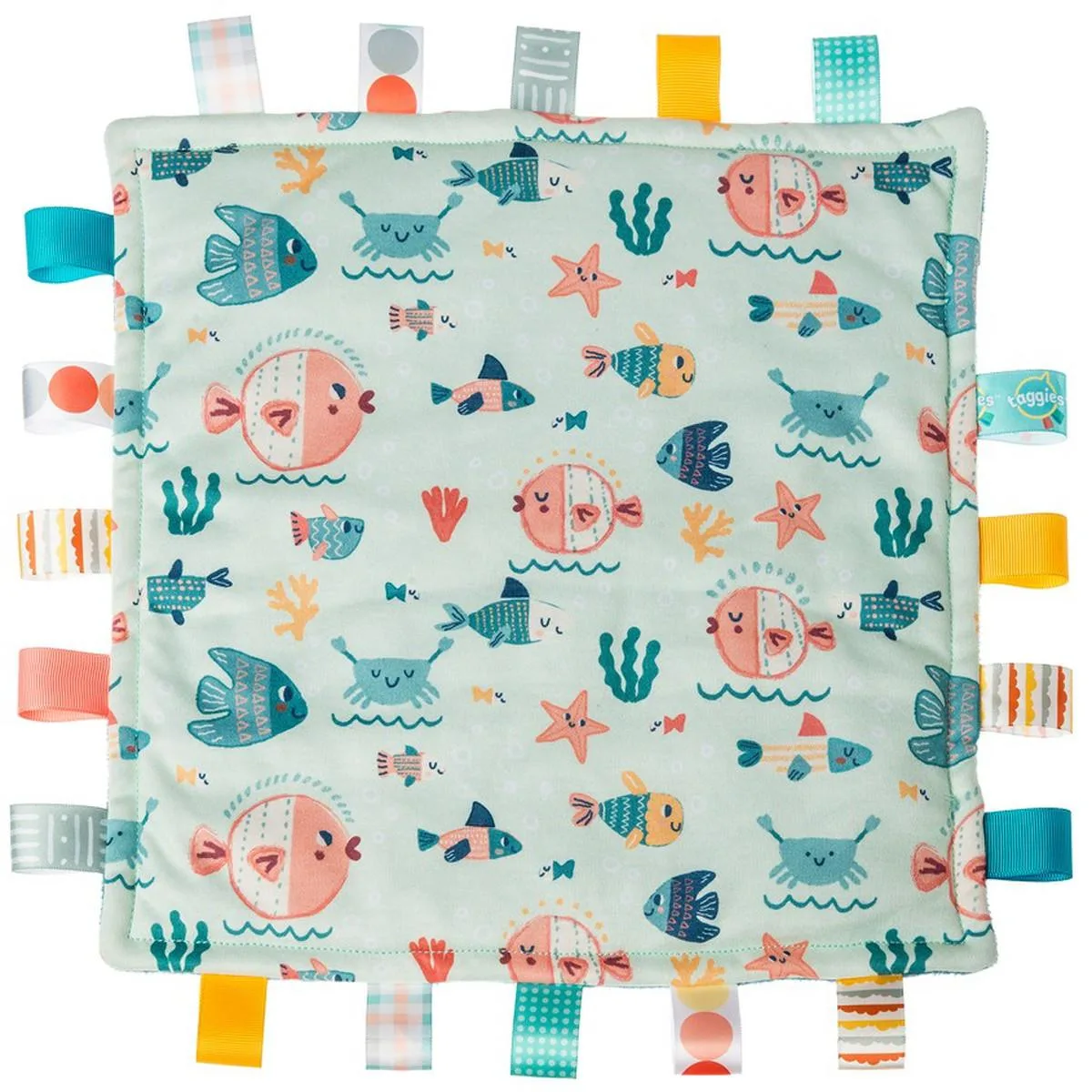 Mary Meyer Stuffed Toys Mary Meyer Stuffed Toys Taggies Original Blanket 12" Comfy Fishes — product photo