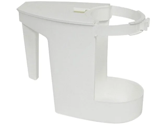 Genuine Joe Genuine Joe 85121CT Toilet Bowl Mop Caddy White 12 pack — product photo
