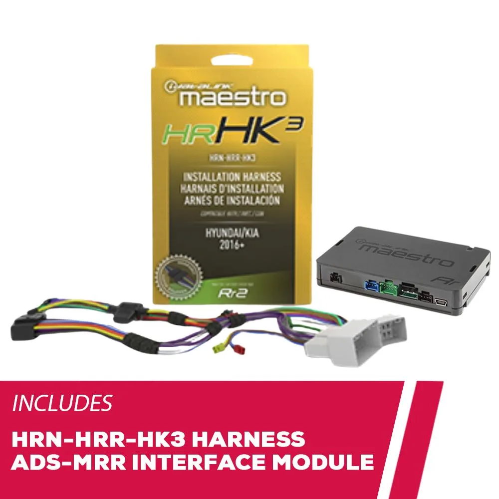 iDatalink iDatalink HRN-HRR-HK3 Radio Replacement Harness with ADS-MRR Module — product photo