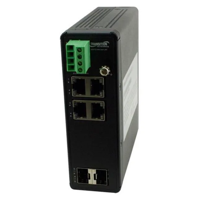 Transition Networks Transition Networks SISTG1040-242-LRT 4-Port Gigabit network switch — product photo