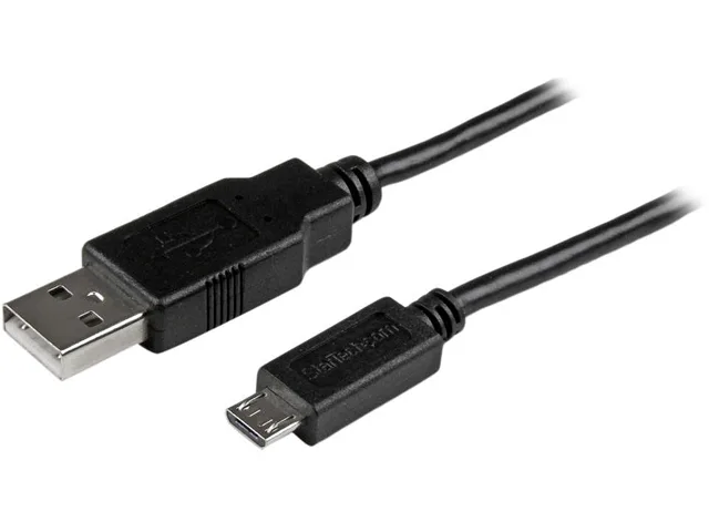 STARTECH STARTECH USBAUB15CMBK 15cm USB 2.0 480 Mbit/s usb cable — product photo