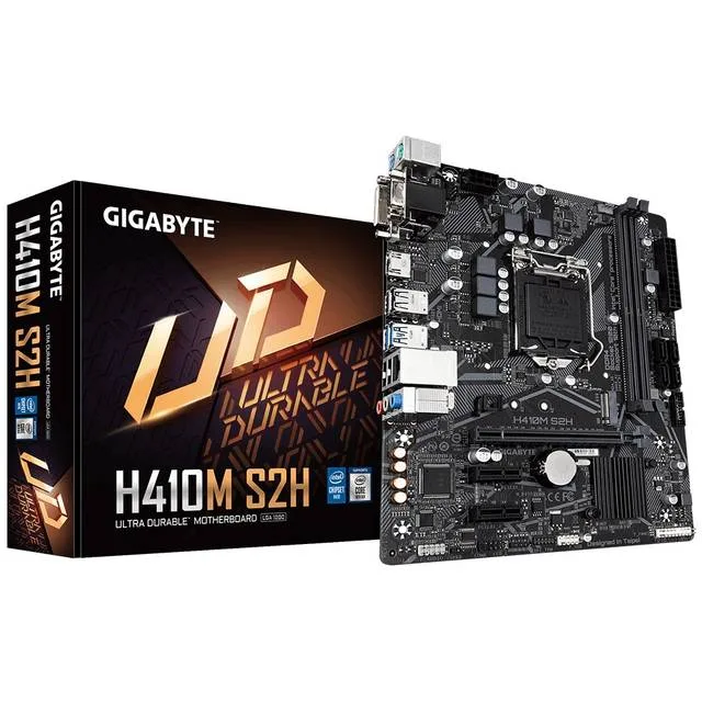 GIGABYTE GIGABYTE H410M S2H Intel motherboard — product photo