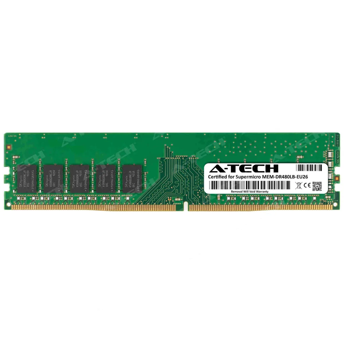A-Tech A-Tech Supermicro Certified MEM-DR480LB-EU26 8GB DDR4 2666MHz ECC UDIMM — product photo