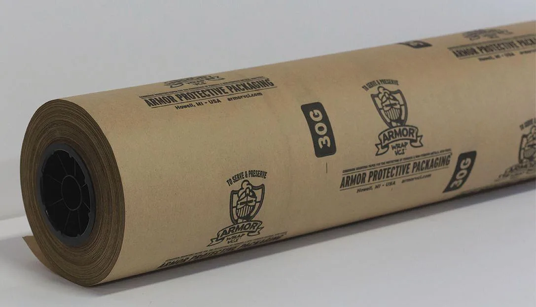 Three brown paper rolls, 30lb weight, 600ft length