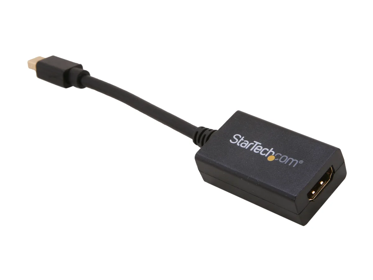 STARTECH STARTECH MDP2HDMI Mini DisplayPort to HDMI audio video converter 5.1 in 1080p passive — product photo