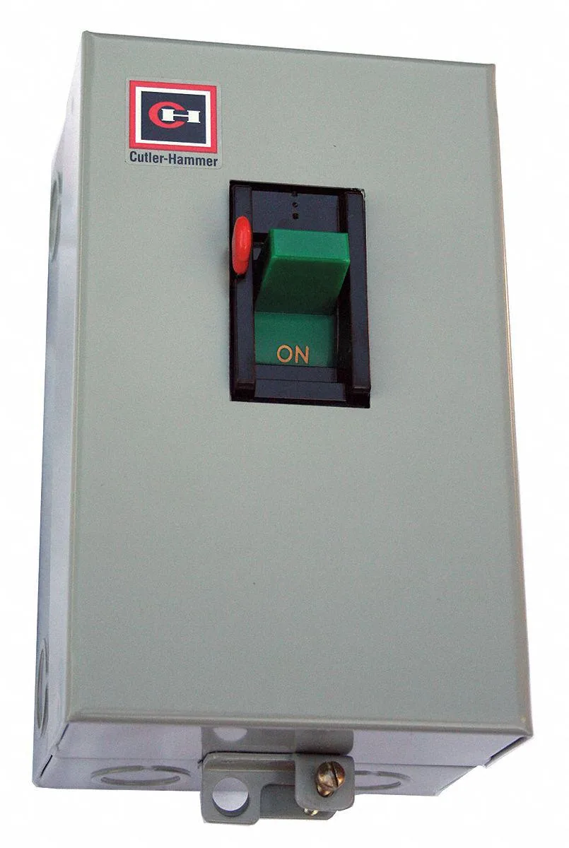 Eaton Eaton B100S1C Manual Motor Starter 3P 20A Toggle — product photo