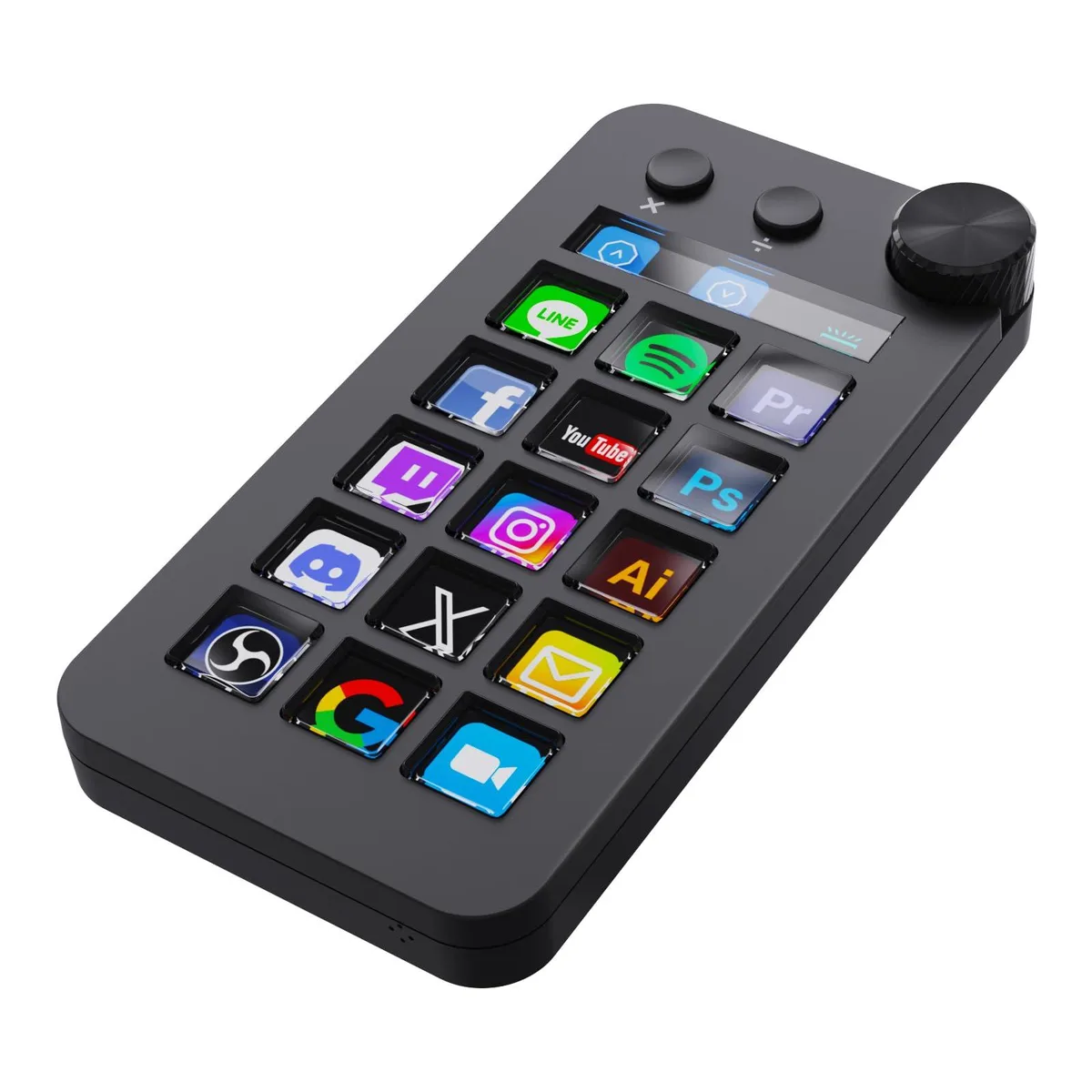  ActionRing Stream Dock N1 Macro Keyboard 15 LCD Keys 5.89 x 2.98 x 1.43 in — product photo