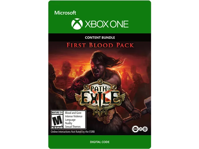Microsoft Microsoft 6JN-00019 Path of Exile First Blood Pack downloadable game — product photo