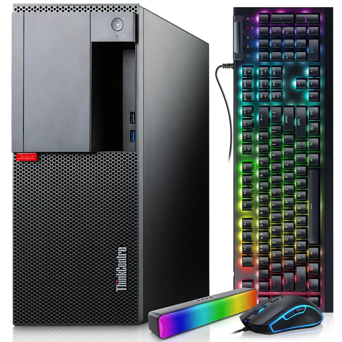 Lenovo Lenovo ThinkCentre M720t desktop PC i5-8500 16GB 1TB RX 550 Wi-Fi W11 Pro — product photo