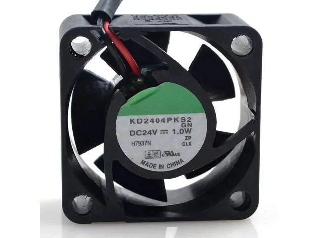 TSUJ TSUJ 2 in 1 Accessories 24V 4020 1.0W KD2404PKS2 4cm CM Speed Measurement Cable Cooling Fan — product photo