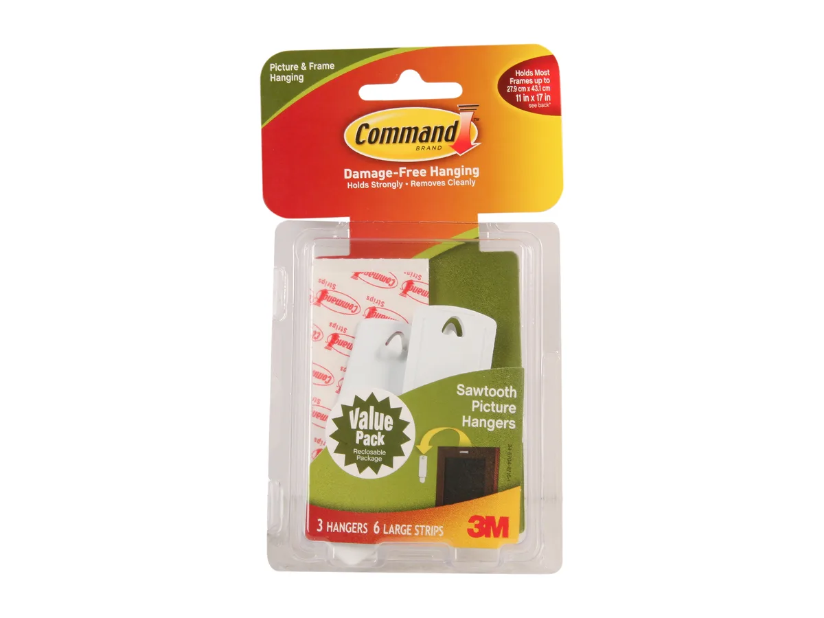 3M 3M 17042 Sawtooth Picture Hanging Hooks — product photo