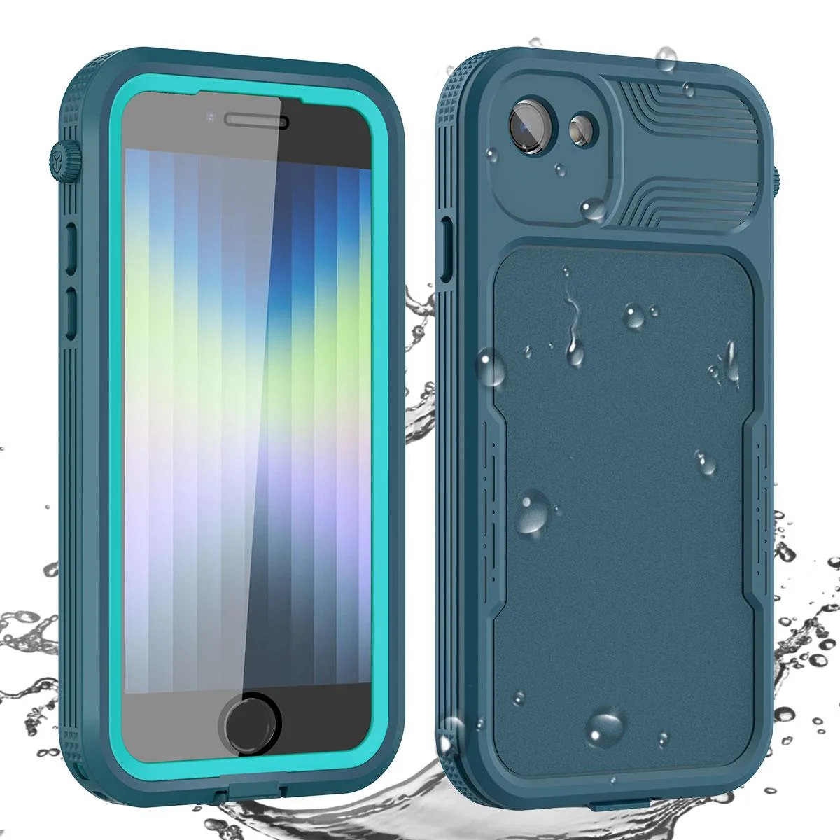 SZYG SZYG iPhone 7/8/SE 2020/2022 Waterproof Case Green 4.7 inch — product photo