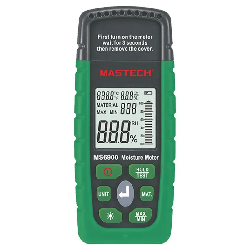 MASTECH MASTECH MS6900 Mini Digital Moisture Meter 0-90% — product photo