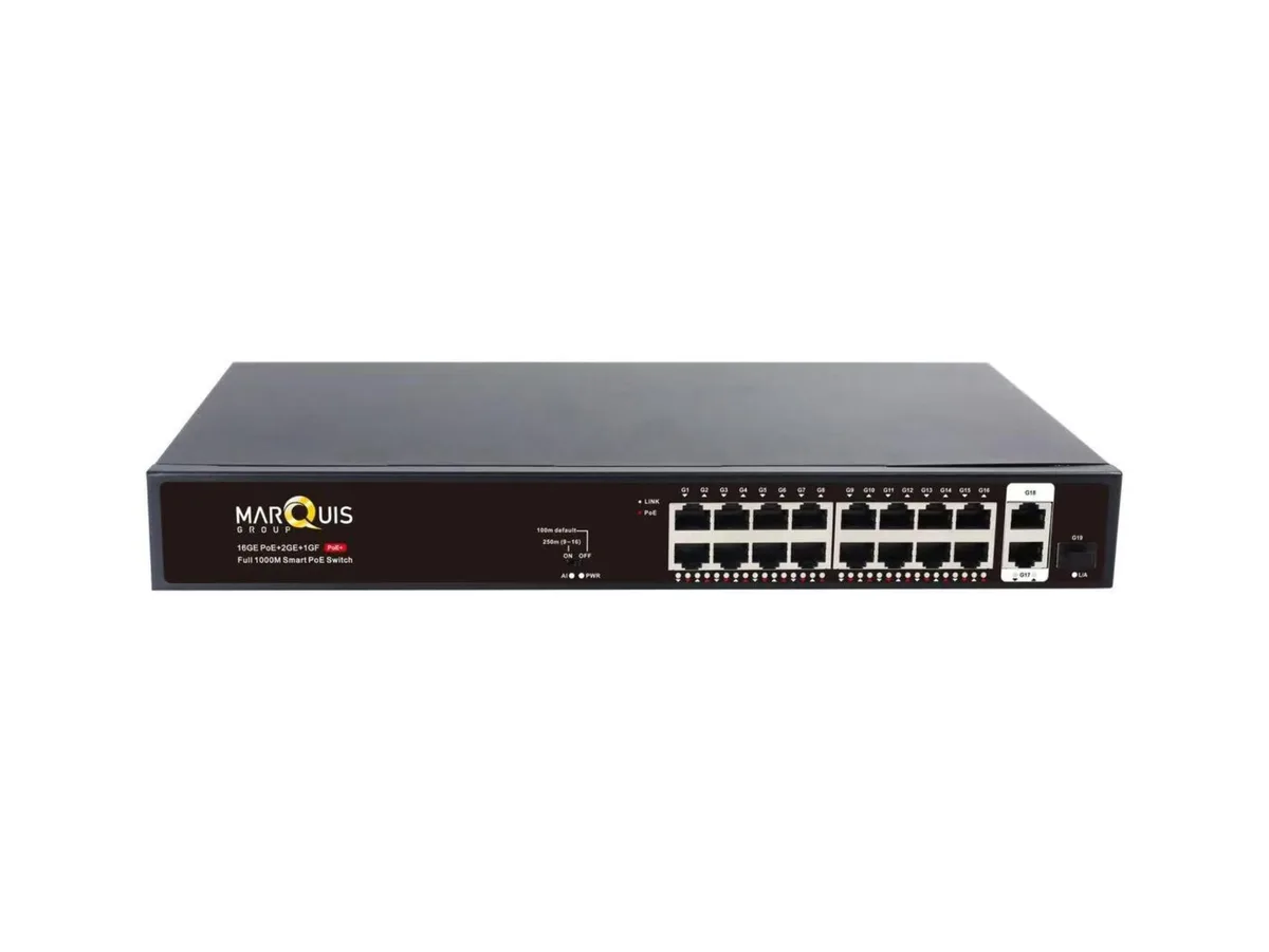 ARCTIC ARCTIC 16 Port Gigabit PoE Switch 300W 2 in 1 accessory — product photo
