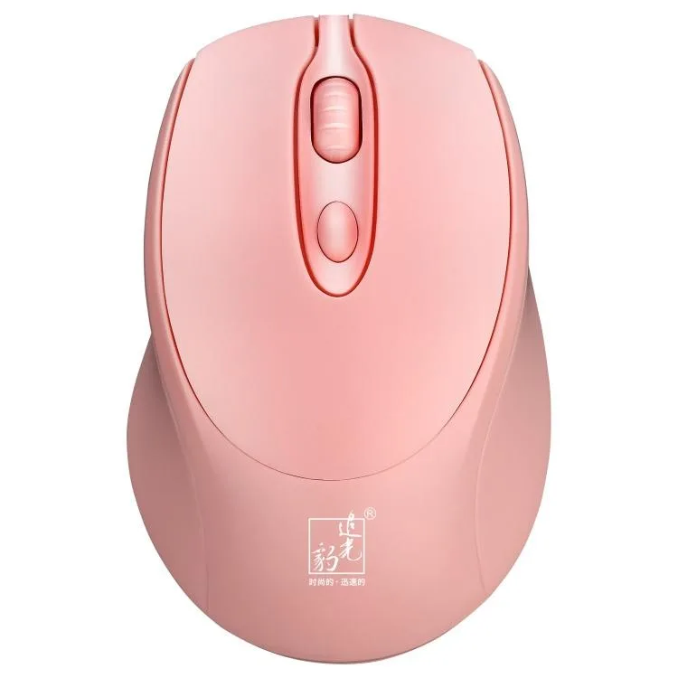 allentian allentian 361 2.4G Wireless Rechargeable Mini Mouse 1600 DPI Pink — product photo