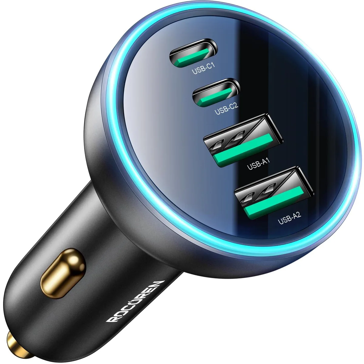 No Sew No Sew RCCC70-4U 70W 4-port USB car charger black — product photo