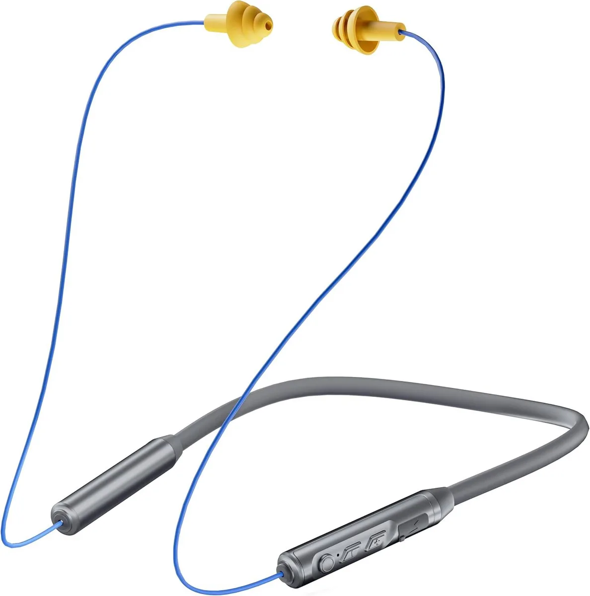TUKO TUKO Neckband Earplug Headphones 29 dB Bluetooth 5.4 19 h Gray — product photo