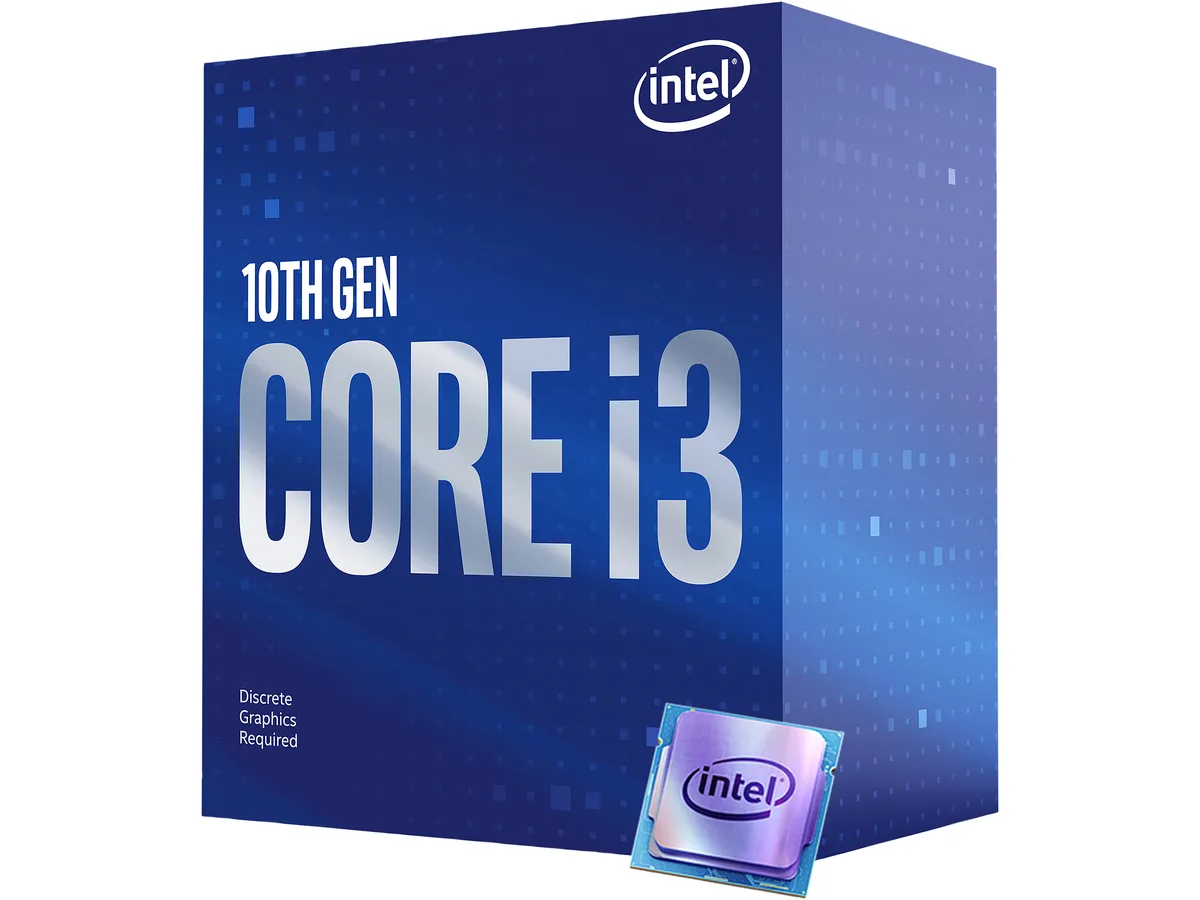 Intel Intel Core i3-10100F BX8070110100F desktop processor — product photo