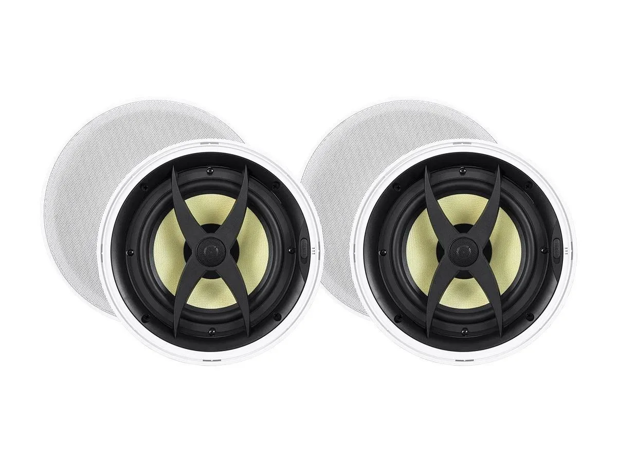 Monoprice Inc. Monoprice 134707 Caliber Slim 8 Inch In-Ceiling Speakers Pair — product photo