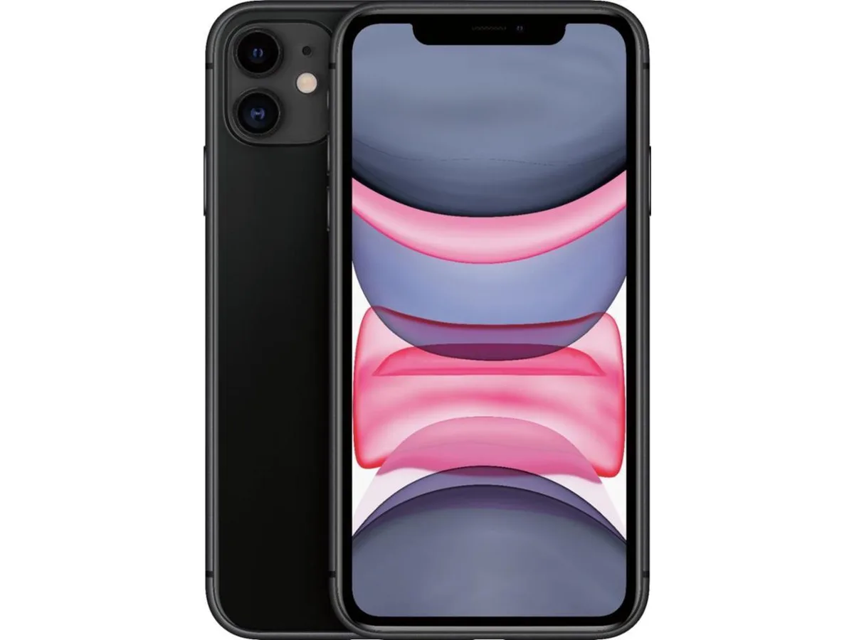 Apple Apple iPhone 11 128 GB Black Unlocked cell phones - unlocked — product photo