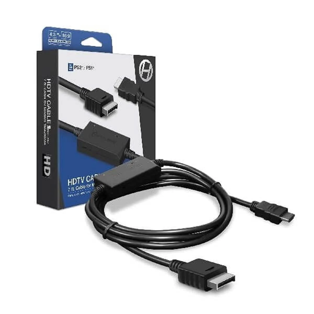 FLEANE FLEANE HDTV Cable for PS1/PS2 Retro Gaming HDMI Adapter 720p — product photo