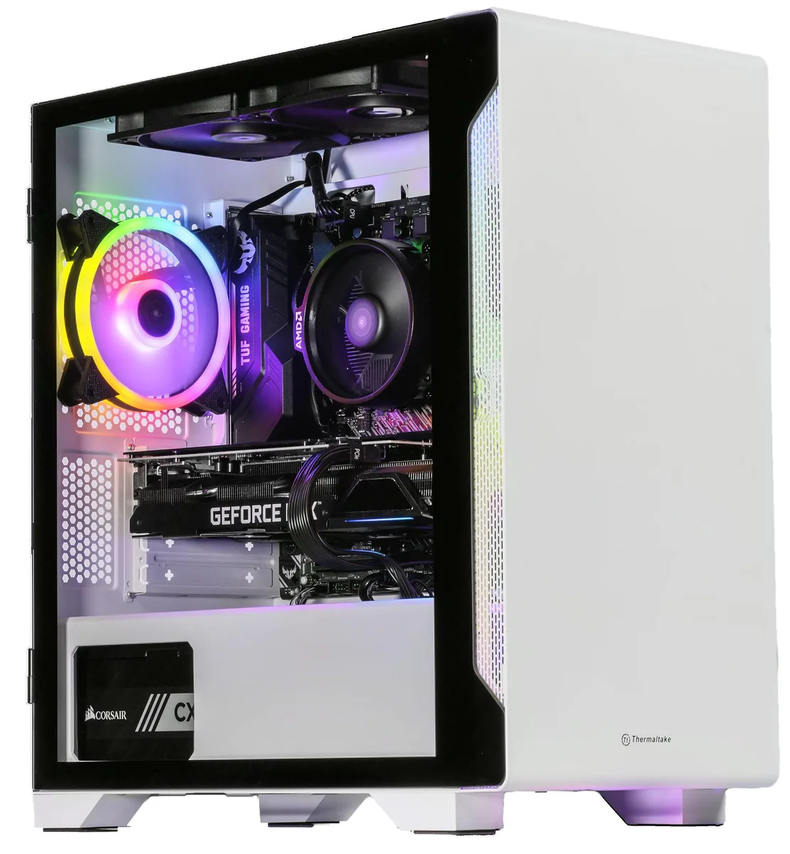 Velztorm Velztorm Nix Snow White Ryzen 5 5600X 64GB 512GB SATA SSD RTX 3060 Ti — product photo