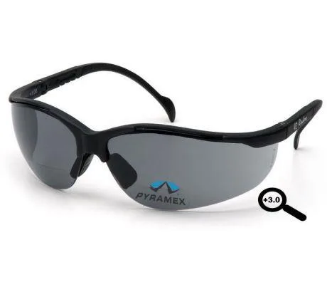 Pyramex Pyramex SB1820R30 3.0 Diopter Gray Safety Reader Glasses — product photo