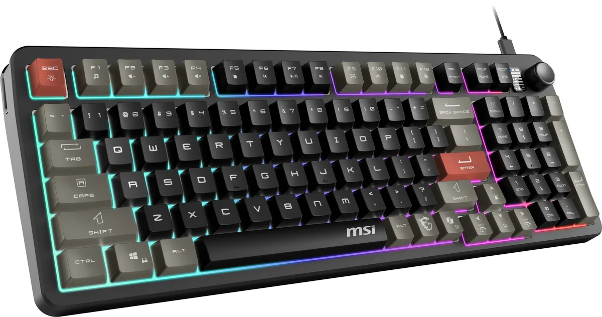 MSI MSI FORGEGK110 96% Membrane Gaming Keyboard — product photo