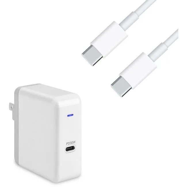 4XEM 4XEM 4XIPADPROKIT White 6ft 20W USB-C Charger Kit — product photo