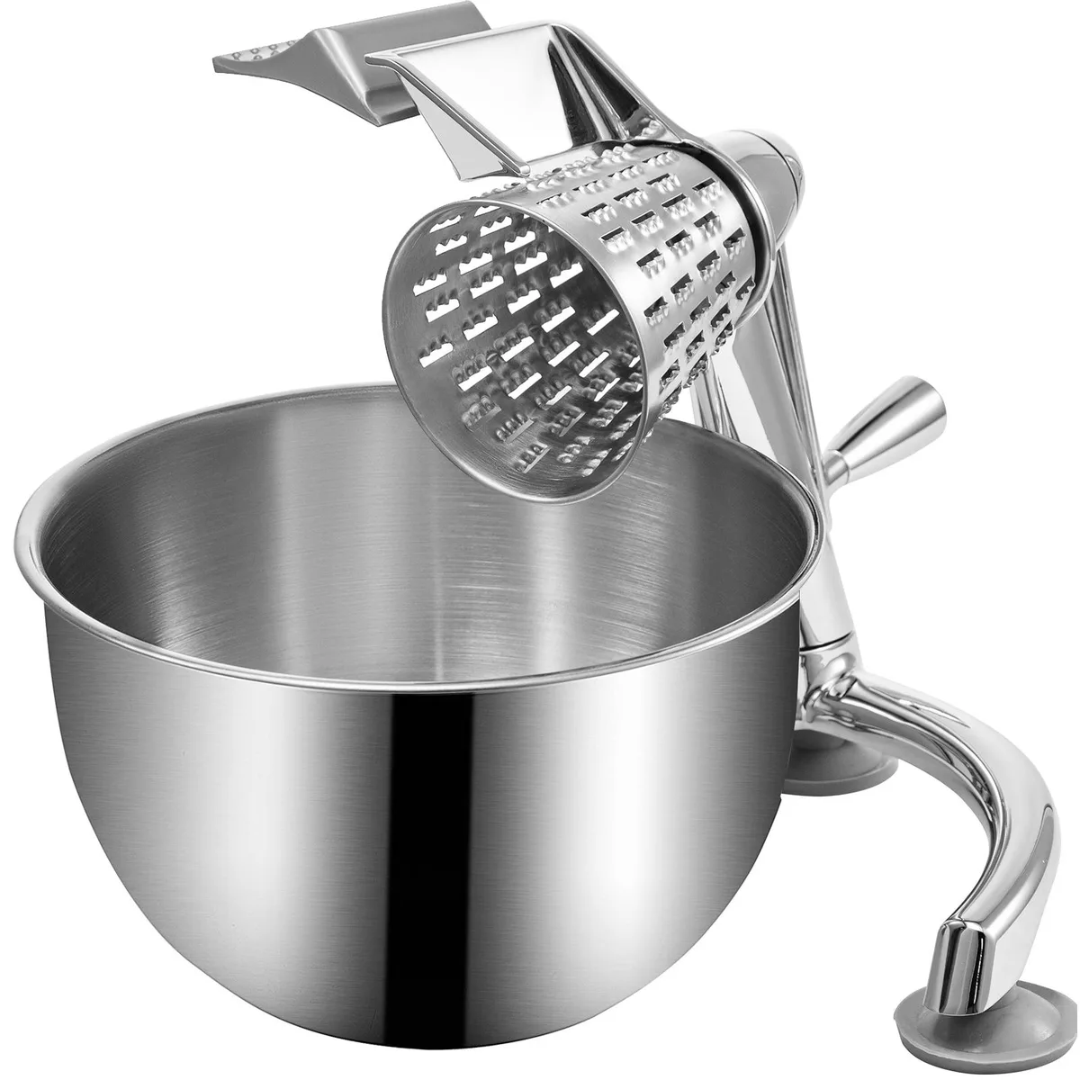 VEVOR VEVOR SL-005 rotary cheese grater 5 cones 2.5L bowl — product photo