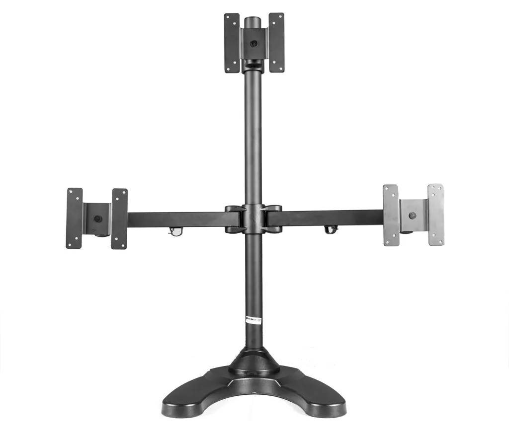 MonMount MonMount LCD3501T Triple Monitor Mount Weighted Stand 27in 10kg — product photo