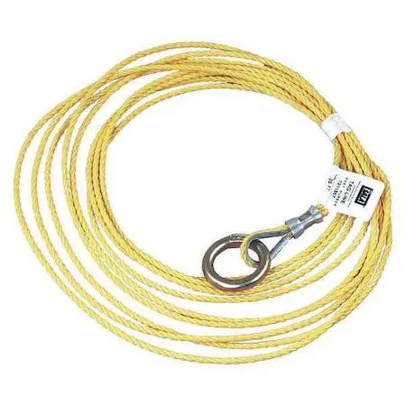 3M 3M DBI-SALA 7211858 Tagline 35 ft O-ring cut ends 3/16 poly key control — product photo