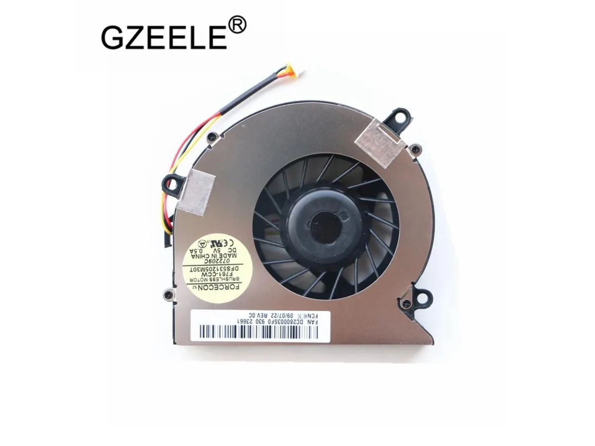 Fans Fans CPU Cooler for Acer Aspire 7230 7720G 7520G 5720G 5710G 5520 5310 5220 AB7805HX-EB3 DC280003I00 — product photo