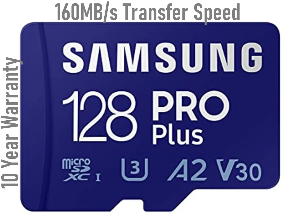 SAMSUNG SAMSUNG Pro Plus 128GB microSDXC 160MB/s V30 A2 — product photo