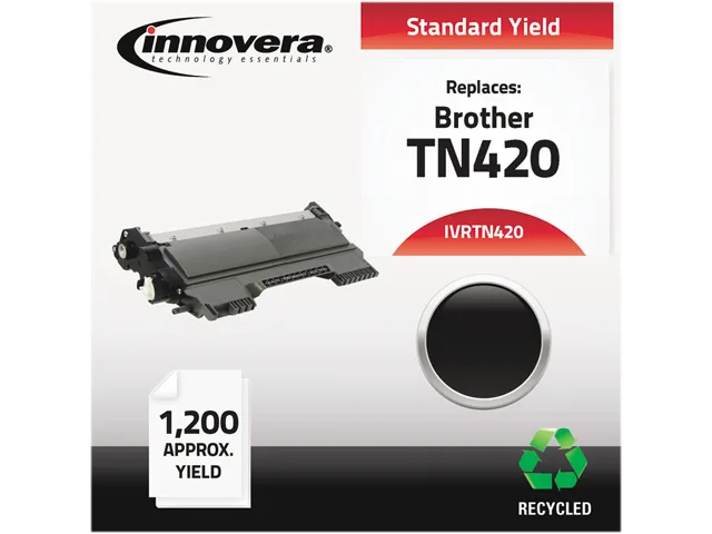 Innovera Innovera IVRTN420 Black Toner Cartridge 1200 Pages — product photo