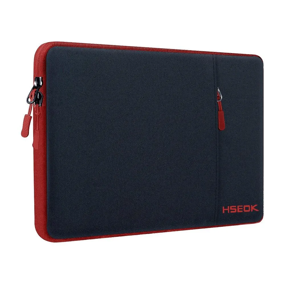  Hseok HS003-Sleeve-Black Red-133 laptop sleeve 13.3-14 inch — product photo