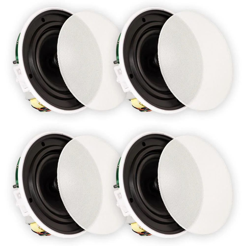 Theater Solutions Theater Solutions TSQ670 70V In-Ceiling Speakers 6.5" 2 Pair Pack — product photo