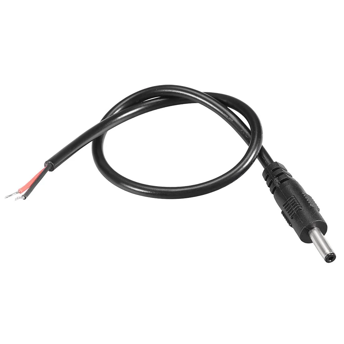 Unique-Bargains Unique-Bargains DC Power 3.5mm x 1.35mm 1A 30cm Barrel Male Plug Pigtail 3pcs — product photo